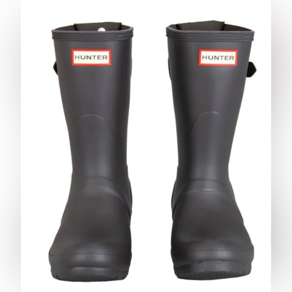 Hunter Women's Original Short Back Adjustable Rain Boot